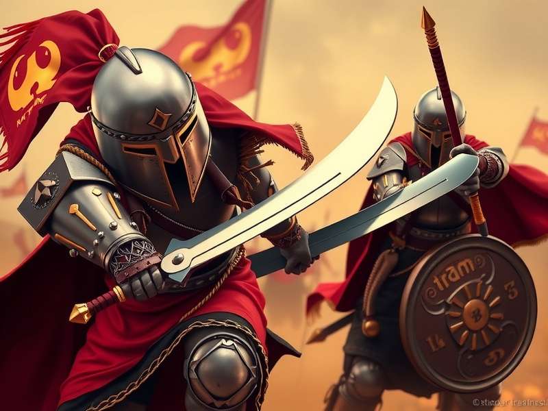 Mace Rajput Slayer Battle Scene